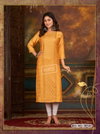 Glitter Vol 87 By Hru Straight Cut Designer Kurti Wholesale Shop In Surat